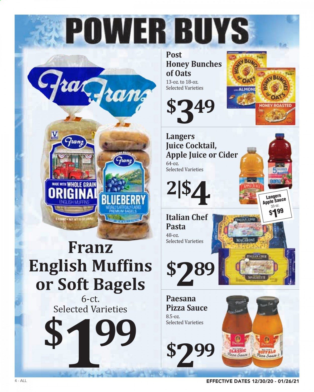 Rosauers Weekly Ad Flyer December 30 to January 26