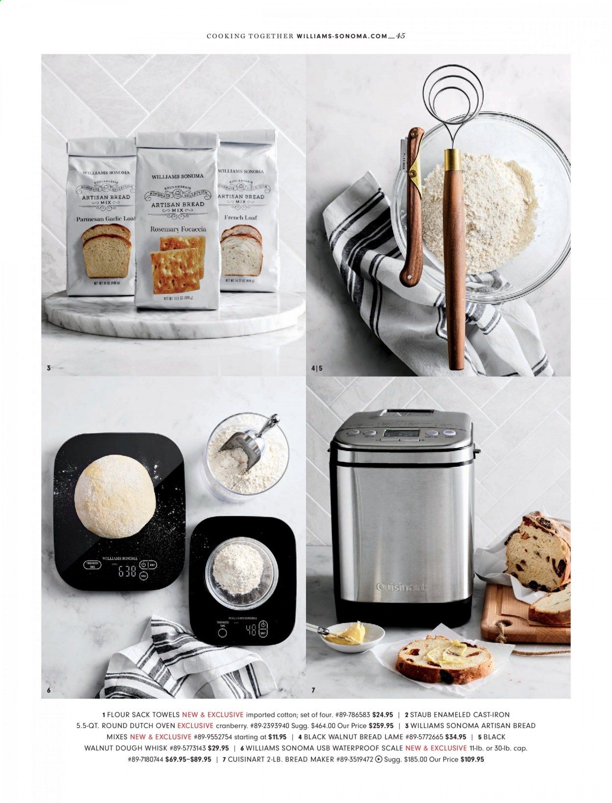 Williams-Sonoma Weekly Ad Flyer December 31 to January 7