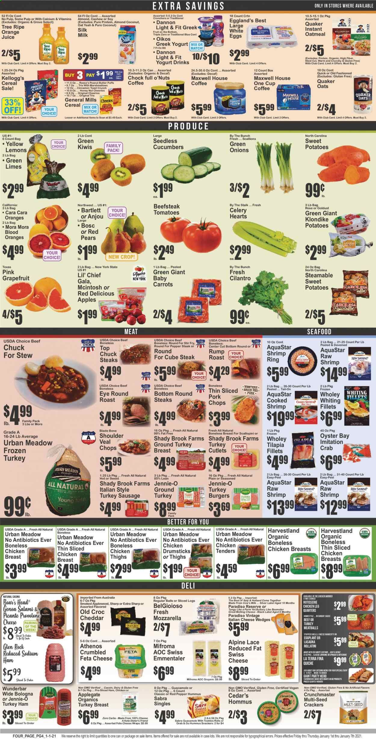 Key Food (NY) Weekly Ad Flyer January 1 to January 7