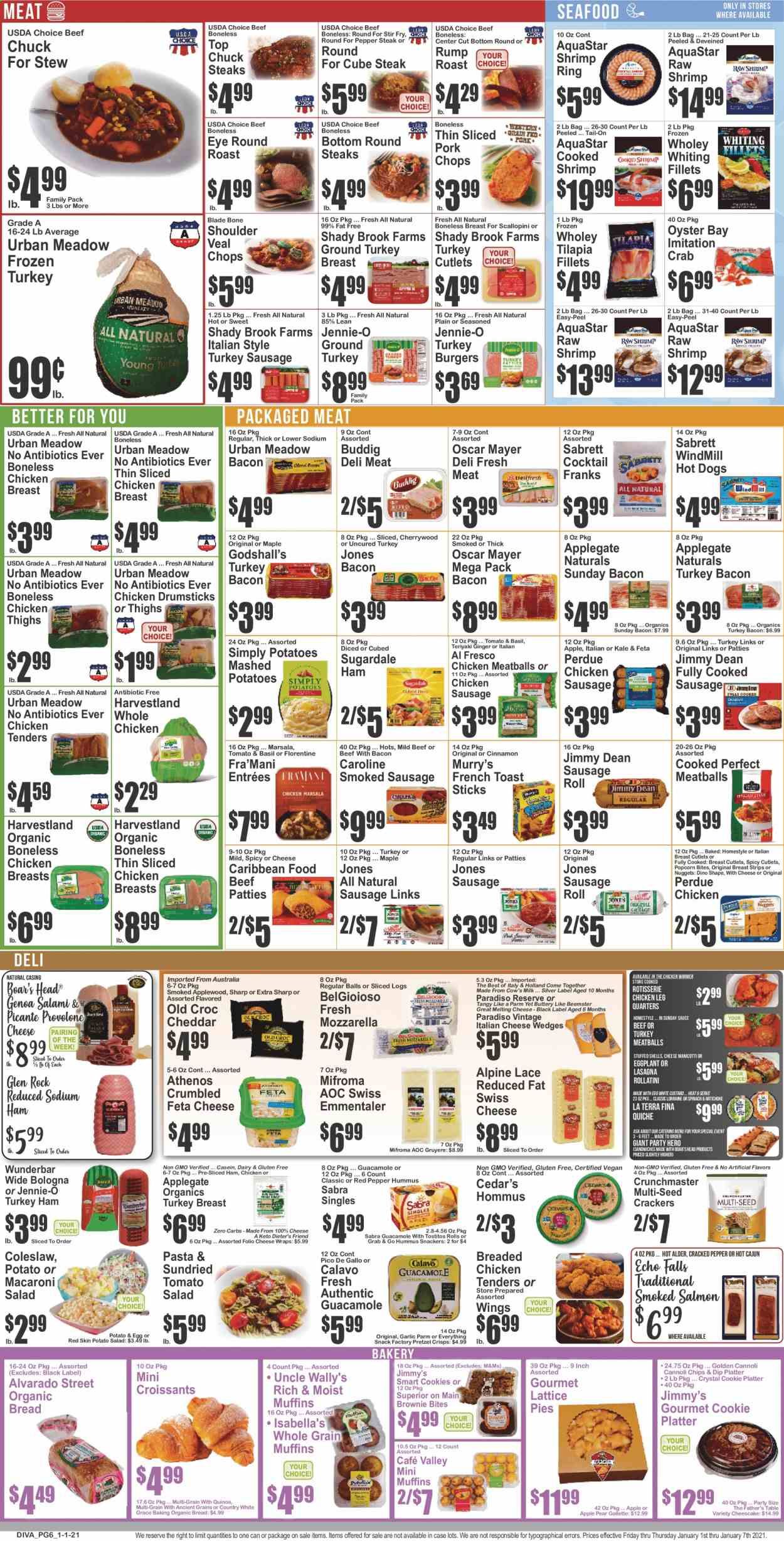 Key Food (NJ, NY) Weekly Ad Flyer January 1 to January 7