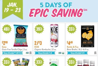 Natural Grocers Weekly Ad Flyer January 19 to January 23