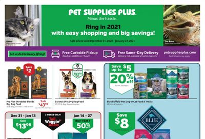 Pet Supplies Plus Weekly Ad Flyer December 31 to January 27
