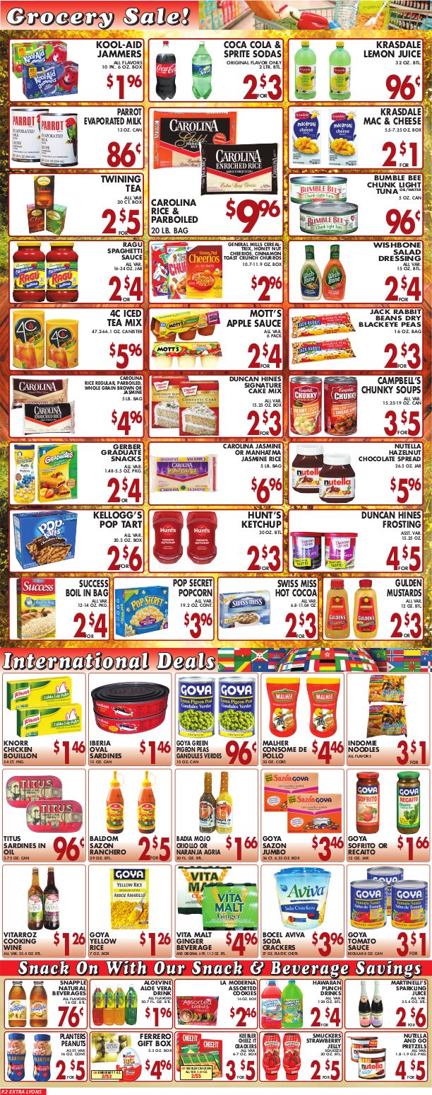 Extra Supermarket New Year Weekly Ad Flyer January 1 to January 7, 2021
