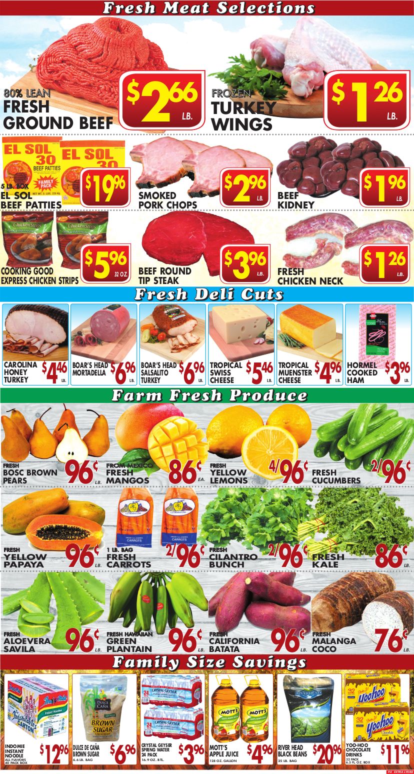 Extra Supermarket New Year Weekly Ad Flyer January 1 to January 7, 2021