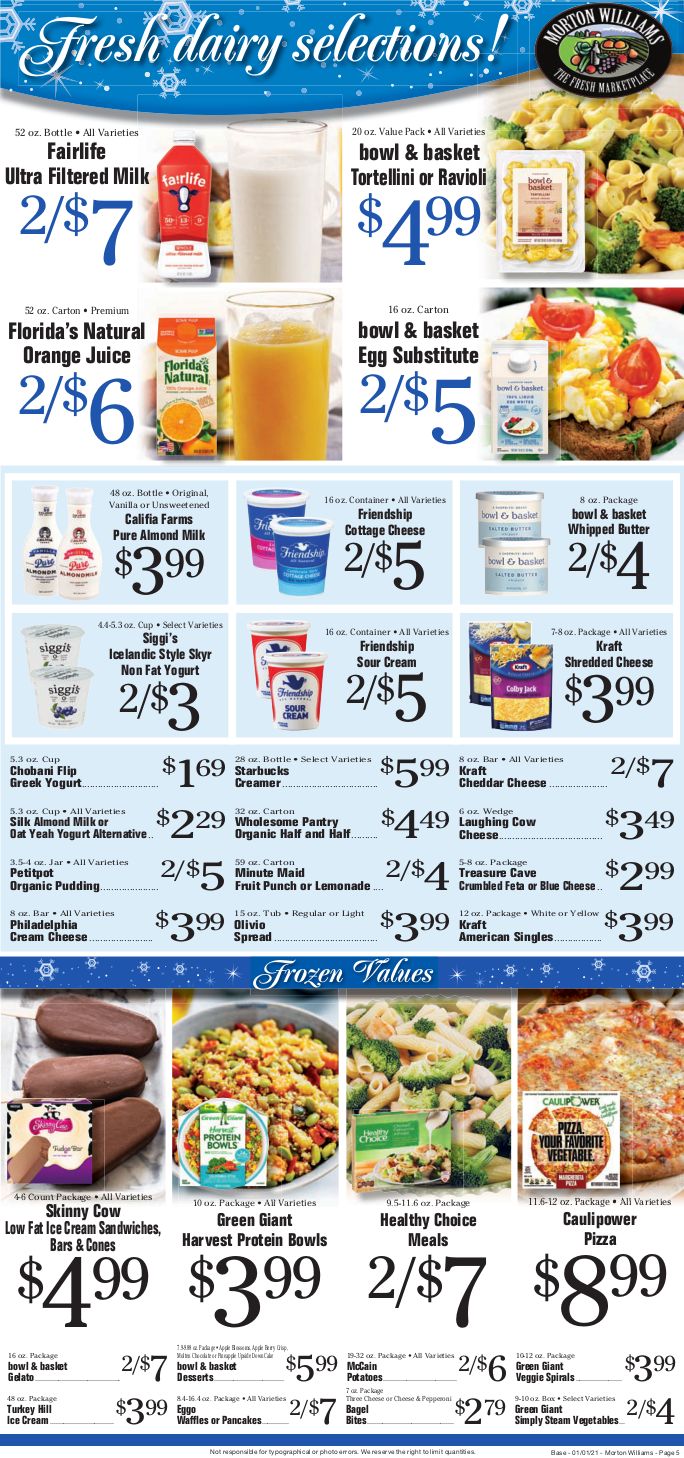Morton Williams New Year Weekly Ad Flyer January 1 to January 7, 2021