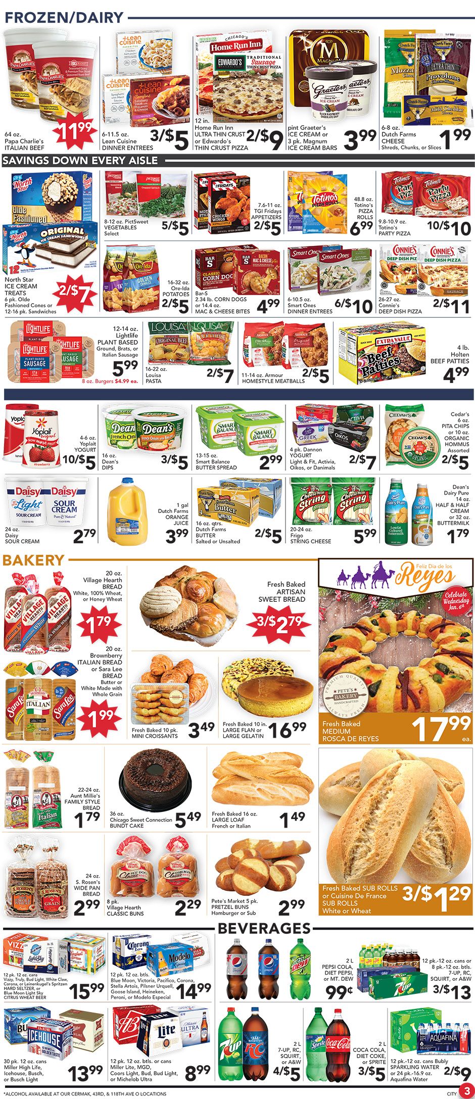 Pete's Fresh Market New Year Weekly Ad Flyer January 1 to January 5, 2021
