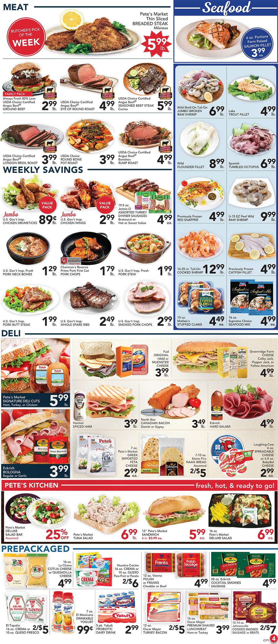 Pete's Fresh Market New Year Weekly Ad Flyer January 1 to January 5, 2021