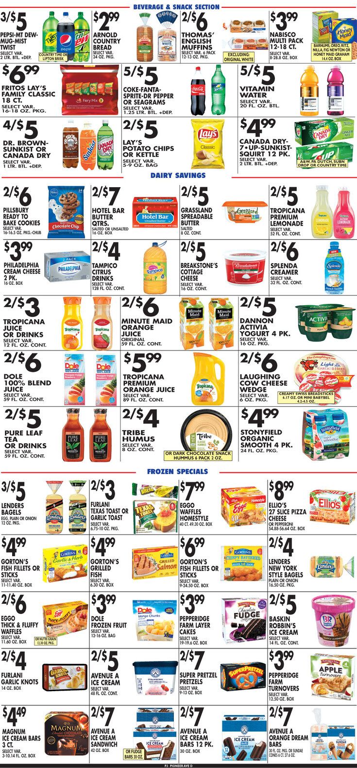 Pioneer Supermarkets New Year Weekly Ad Flyer January 1 to January 7, 2021