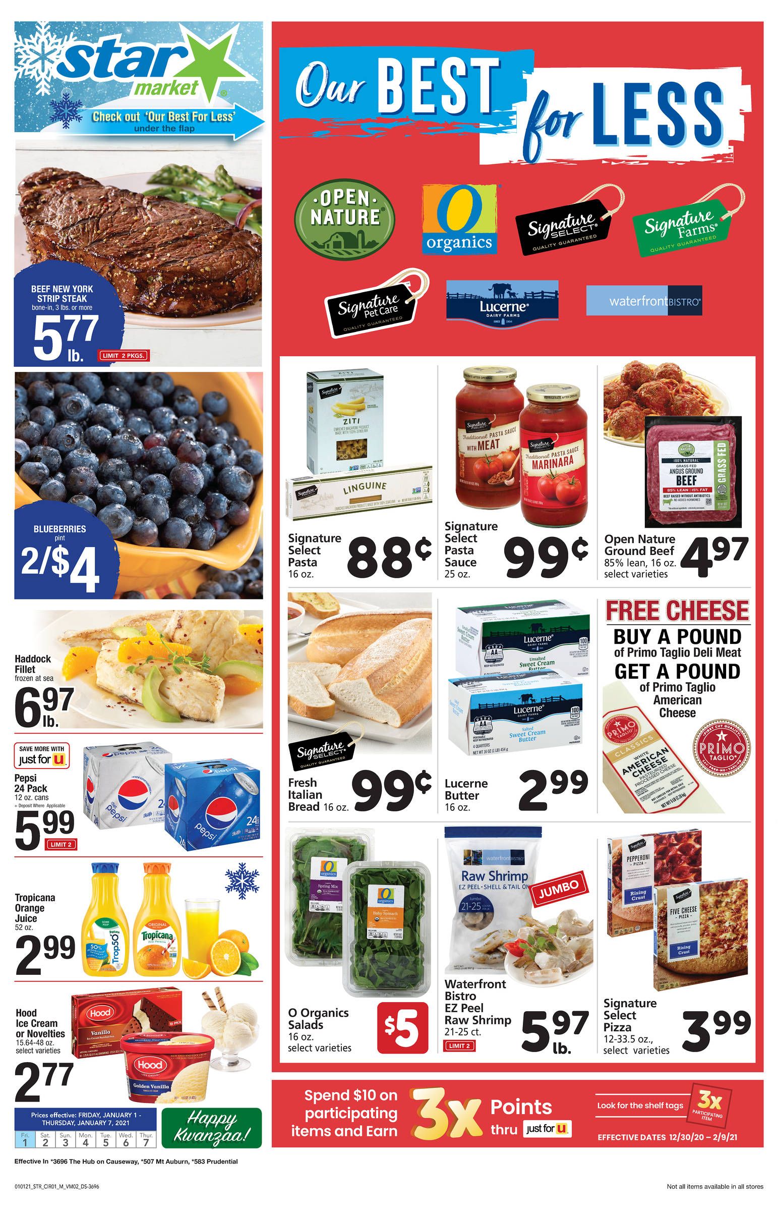 Star Market New Year Weekly Ad Flyer January 1 to January 7, 2021