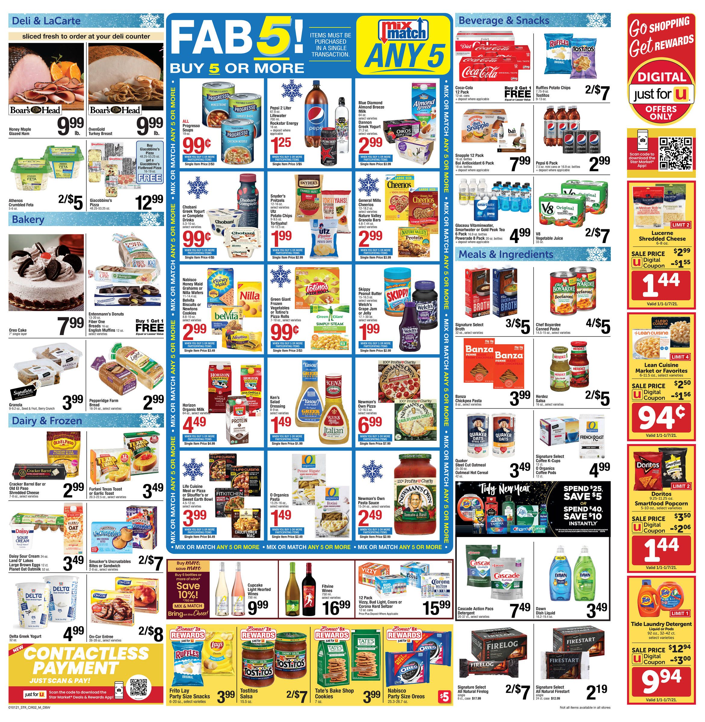 Star Market New Year Weekly Ad Flyer January 1 to January 7, 2021