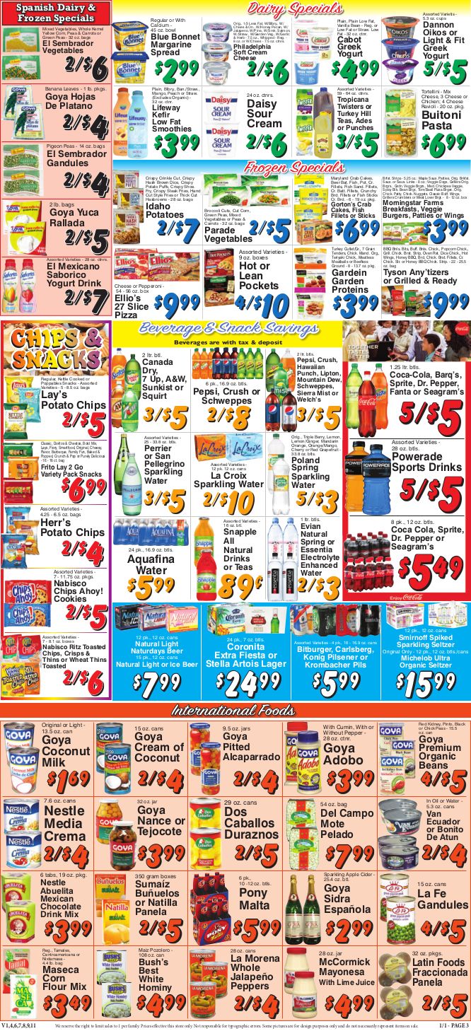 Trade Fair Supermarket New Year Weekly Ad Flyer January 1 to January 7, 2021