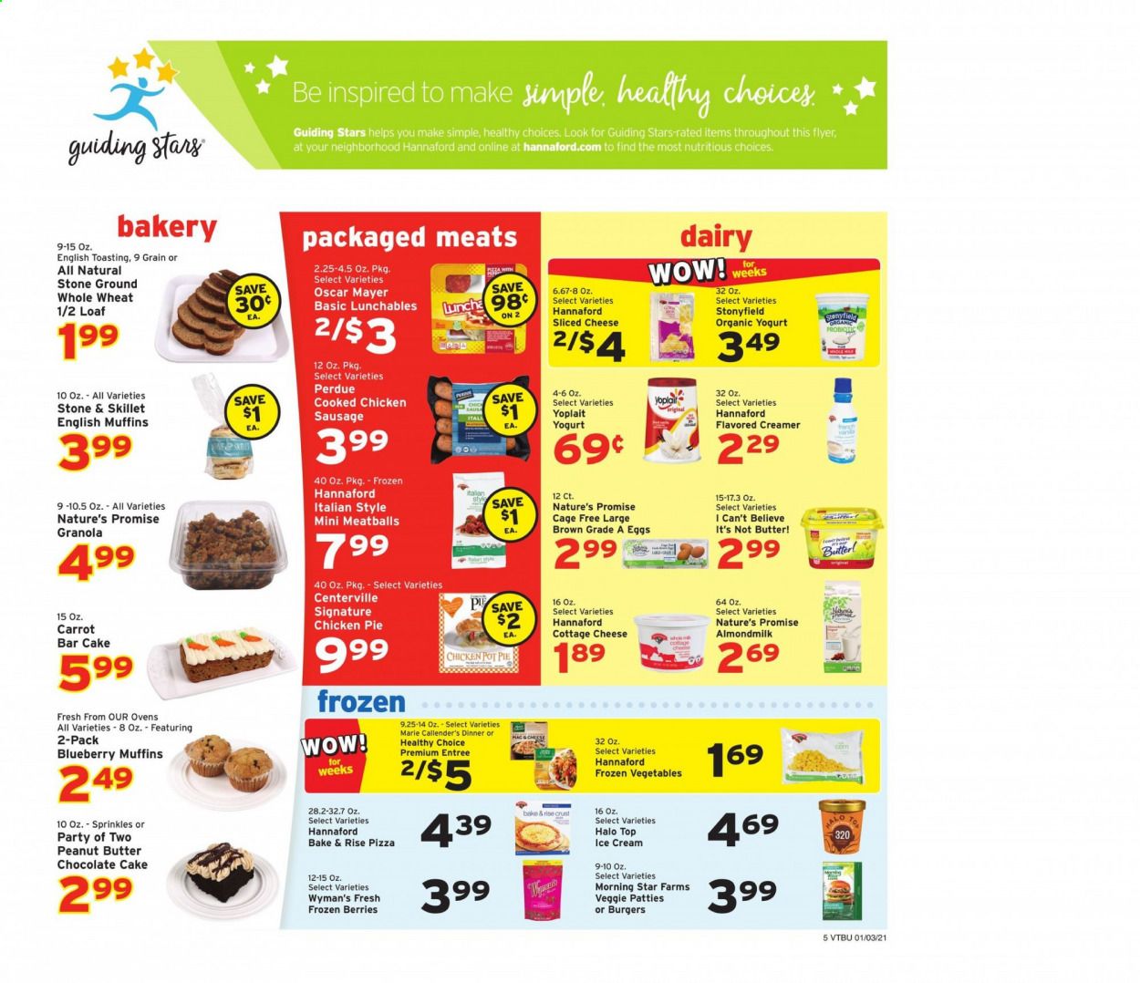 Hannaford (VT) Weekly Ad Flyer January 3 to January 9