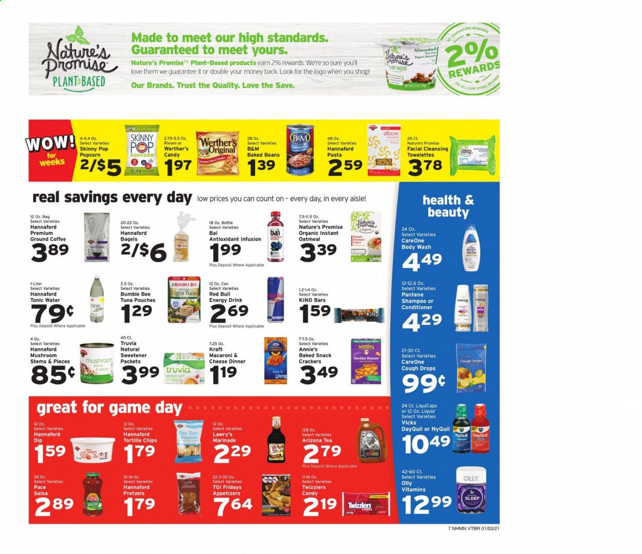 Hannaford (NH) Weekly Ad Flyer January 3 to January 9