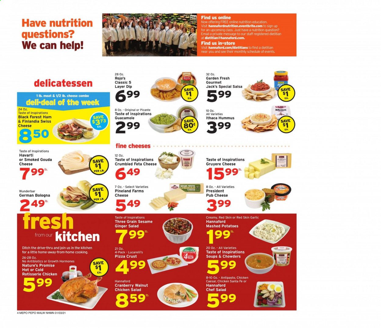 Hannaford (ME) Weekly Ad Flyer January 3 to January 9