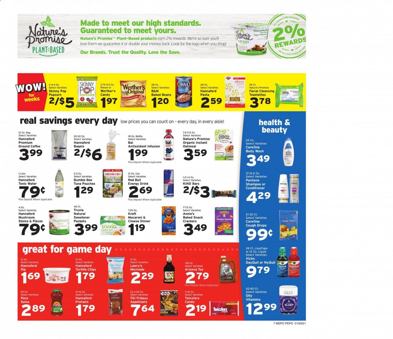 Hannaford (ME) Weekly Ad Flyer January 3 to January 9