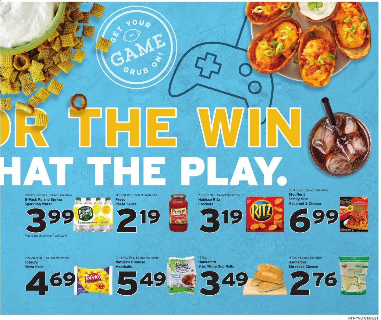Hannaford (NY) Weekly Ad Flyer January 3 to January 9