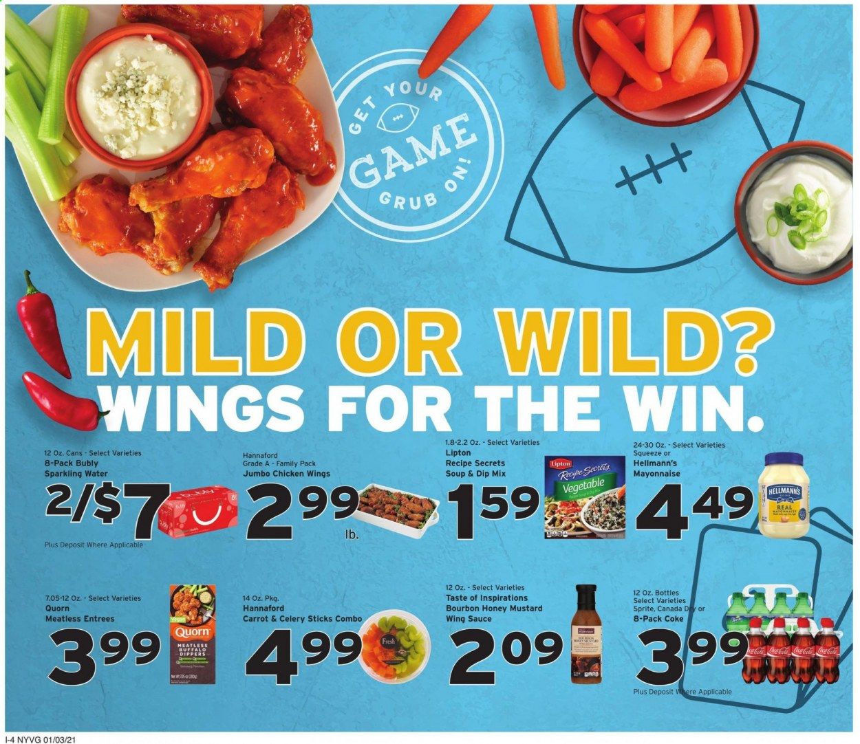 Hannaford (NY) Weekly Ad Flyer January 3 to January 9