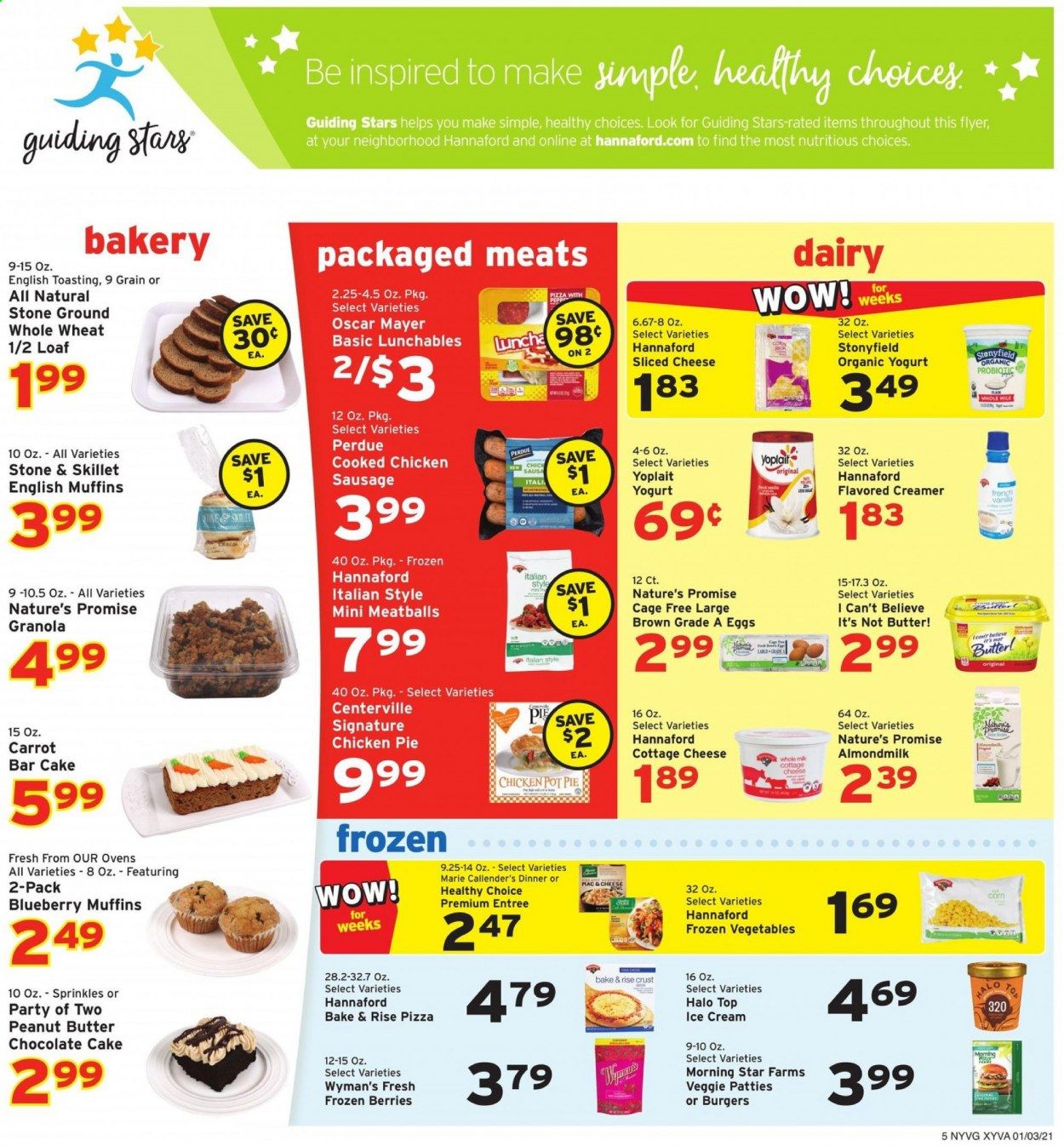 Hannaford (NY) Weekly Ad Flyer January 3 to January 9