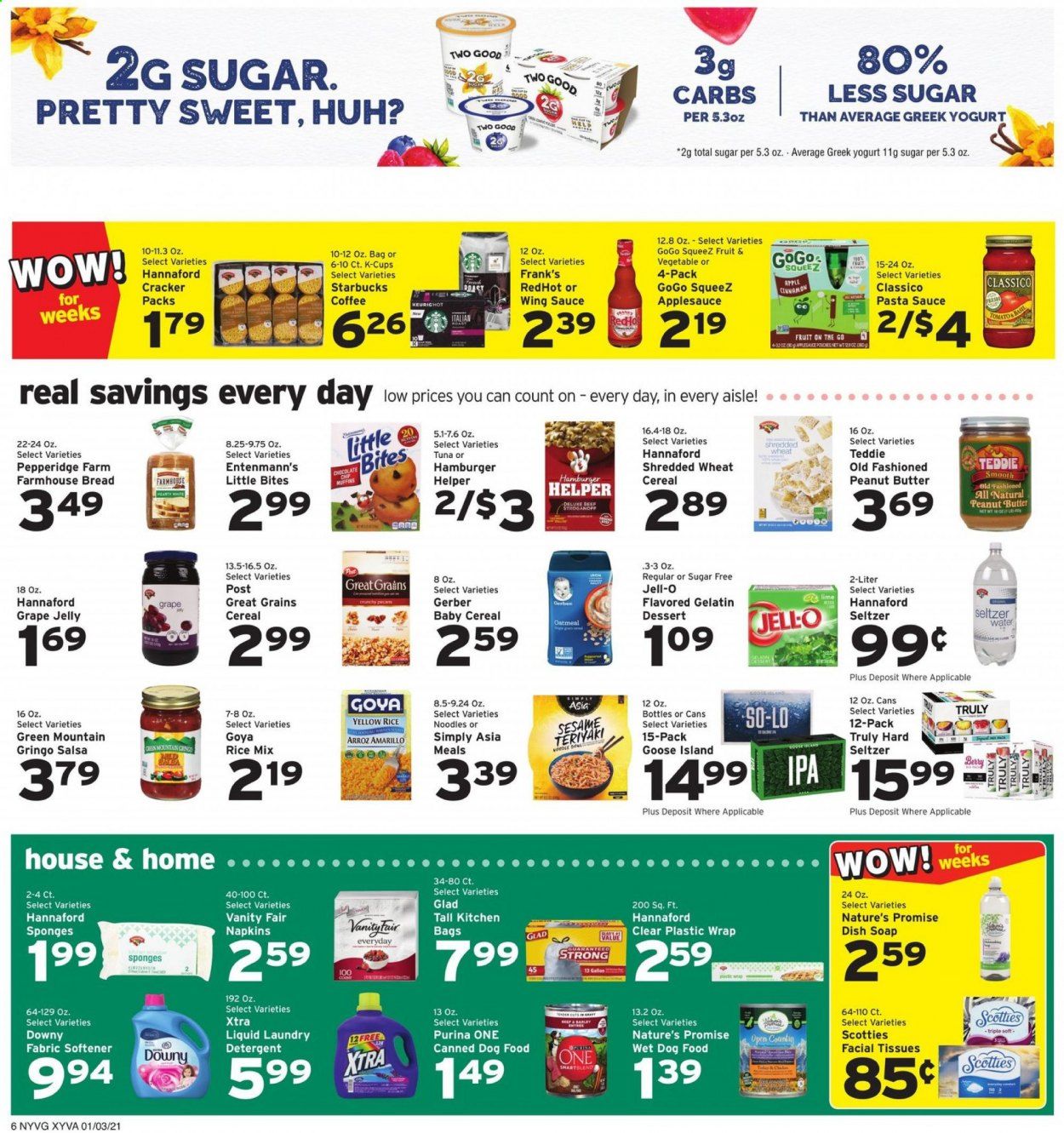 Hannaford (NY) Weekly Ad Flyer January 3 to January 9