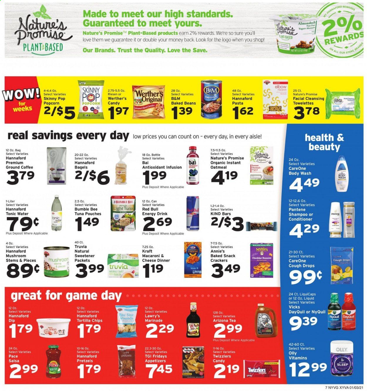 Hannaford (NY) Weekly Ad Flyer January 3 to January 9