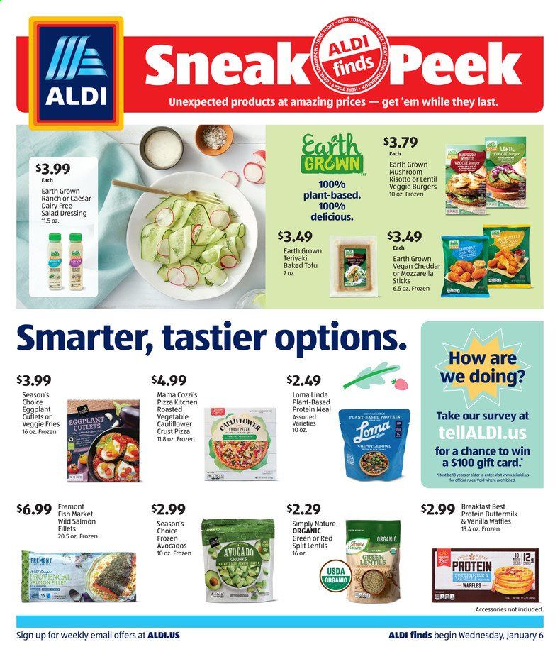 ALDI Weekly Ad Flyer January 6 to January 12