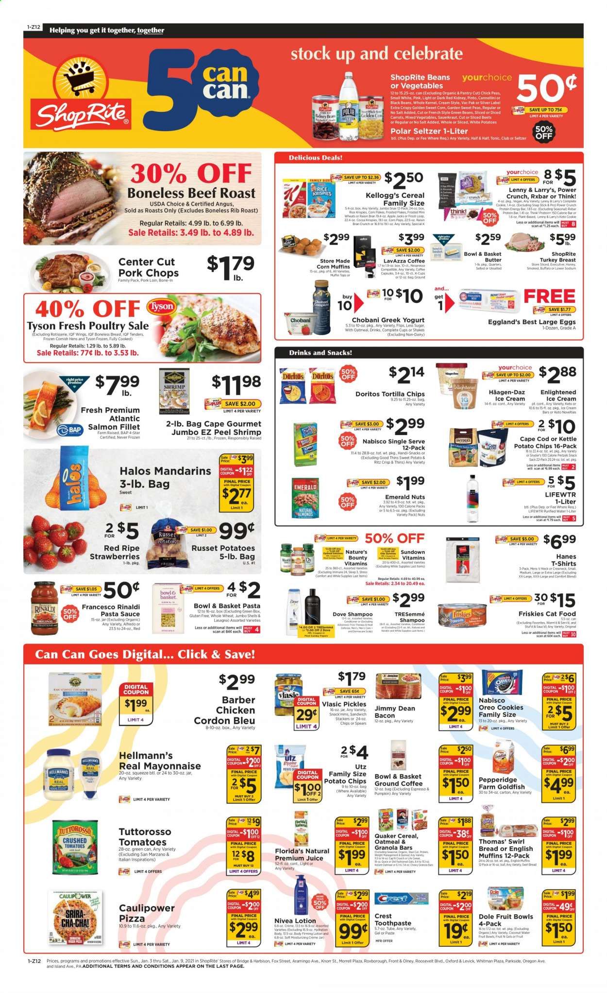 ShopRite (CT, DE, MD, NJ, NY, PA) Weekly Ad Flyer January 3 to January 9