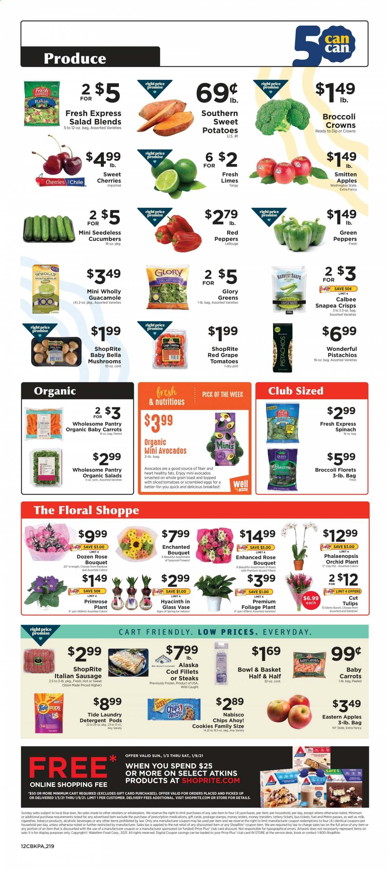 ShopRite (CT, DE, MD, NJ, NY, PA) Weekly Ad Flyer January 3 to January 9