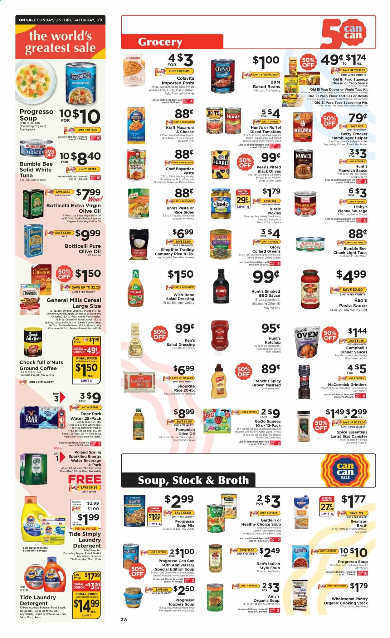 ShopRite (CT, DE, MD, NJ, NY, PA) Weekly Ad Flyer January 3 to January 9