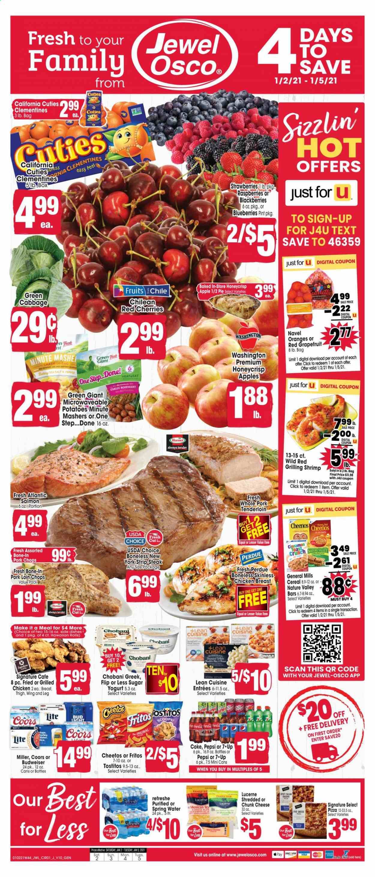 Jewel Osco (IL) Weekly Ad Flyer January 2 to January 5