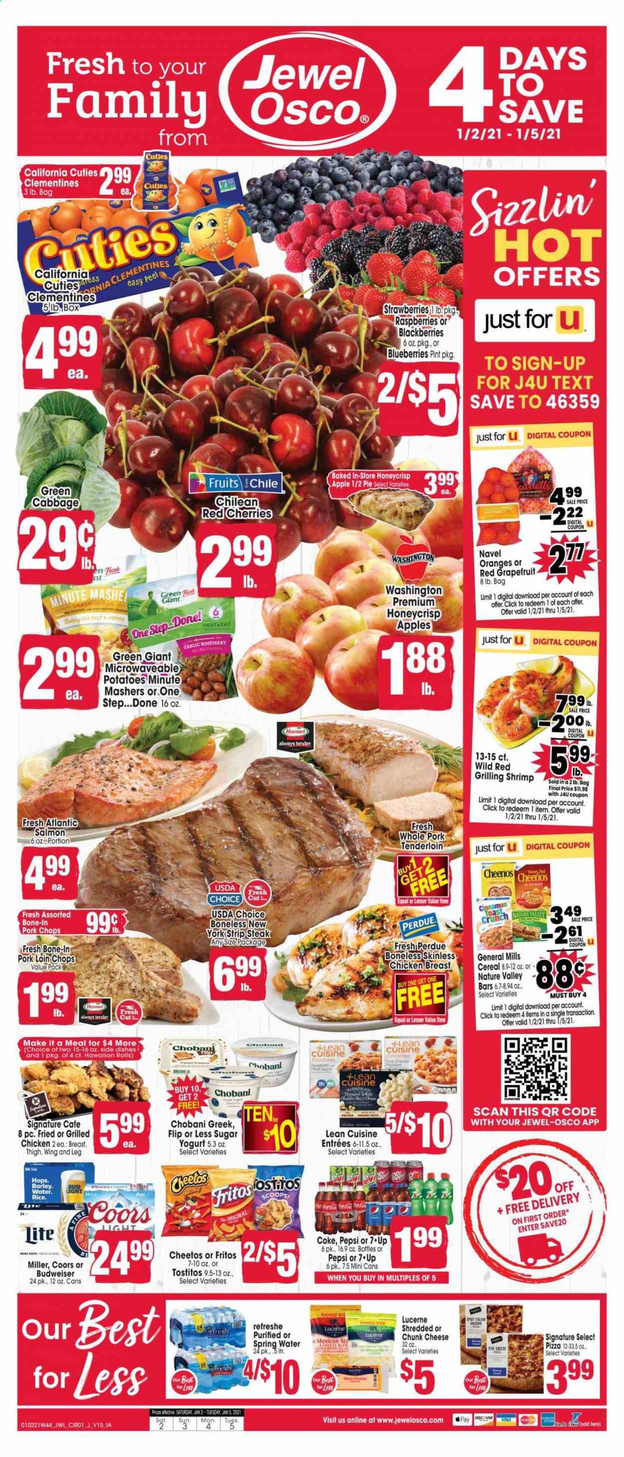 Jewel Osco (IA) Weekly Ad Flyer January 2 to January 5