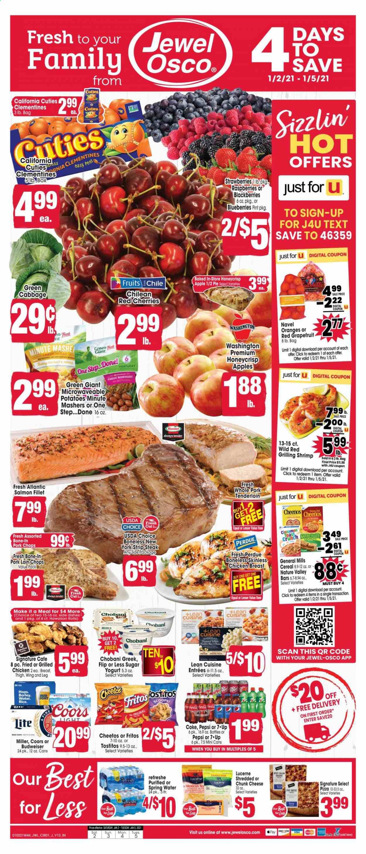 Jewel Osco (IN) Weekly Ad Flyer January 2 to January 5