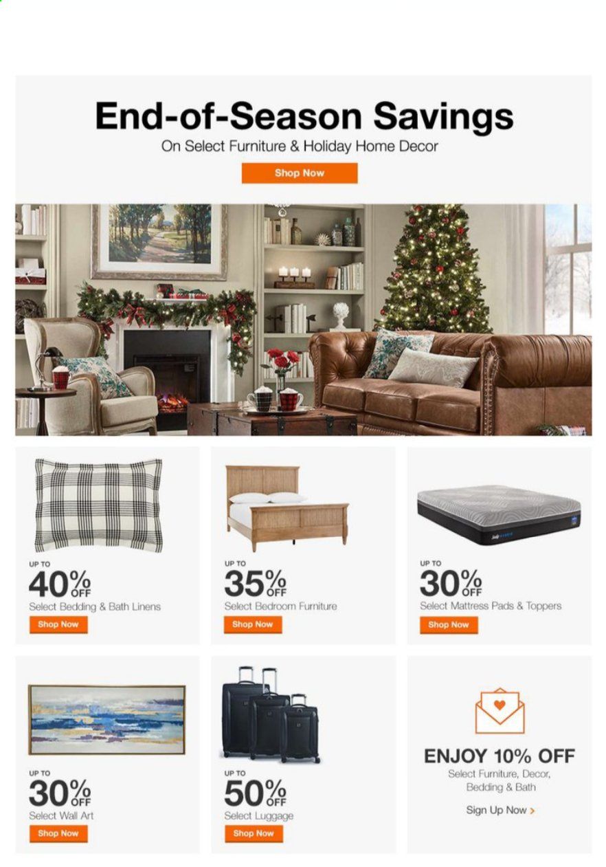 The Home Depot Weekly Ad Flyer December 31 to January 7