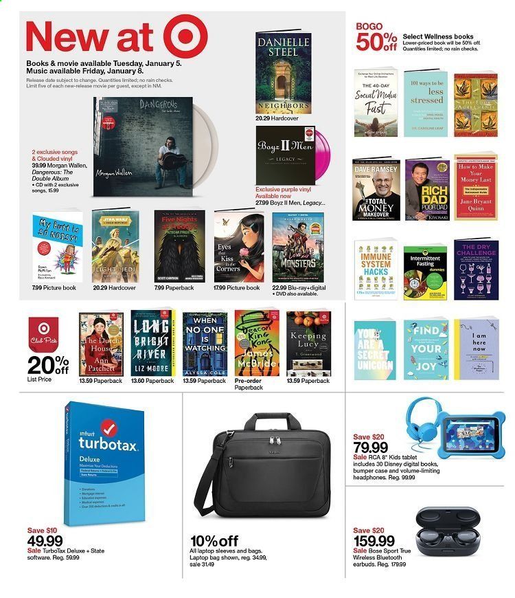 Target Weekly Ad Flyer January 3 to January 9