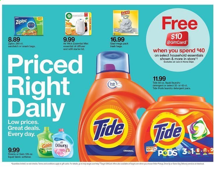 Target Weekly Ad Flyer January 3 to January 9