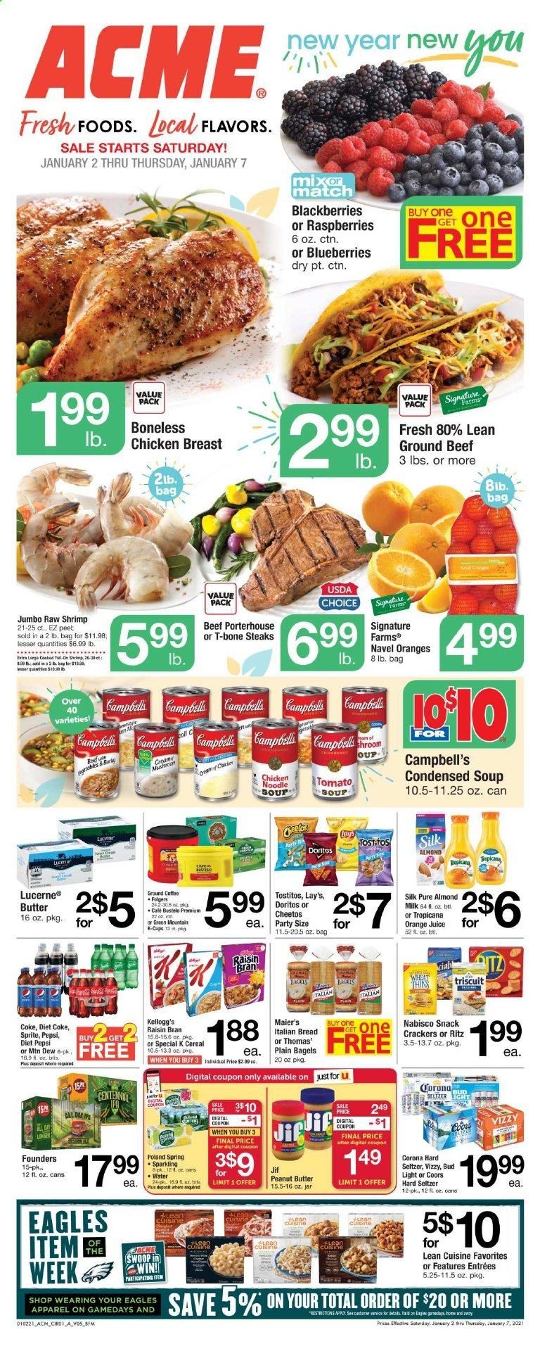 ACME Weekly Ad Flyer January 2 to January 7