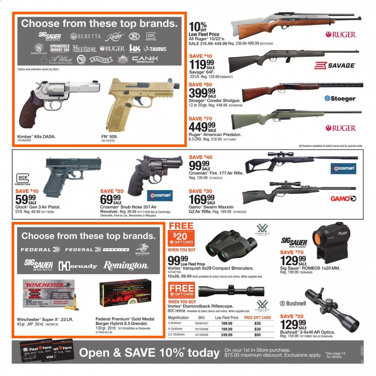 Fleet Farm Weekly Ad Flyer January 1 to January 9