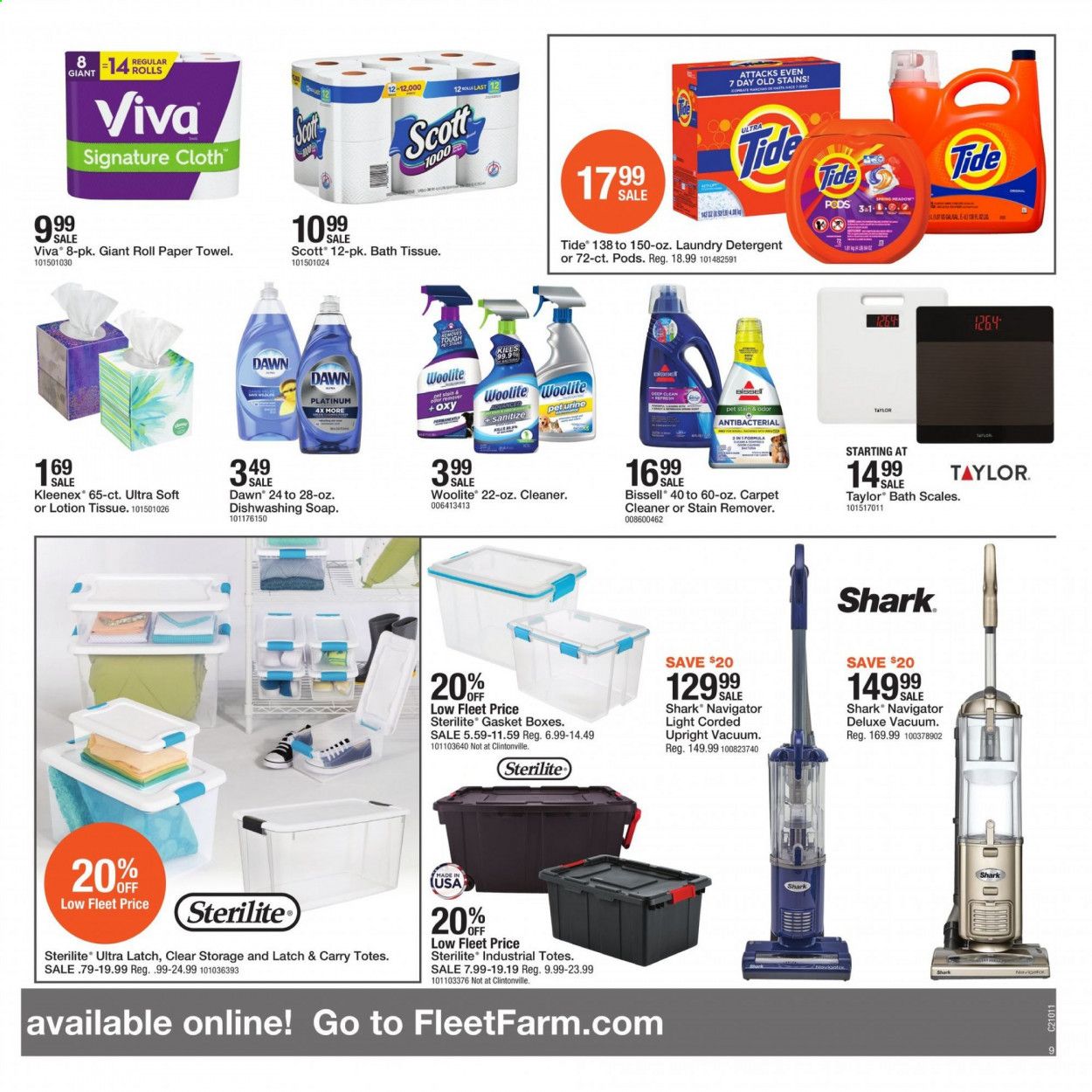 Fleet Farm Weekly Ad Flyer January 1 to January 9