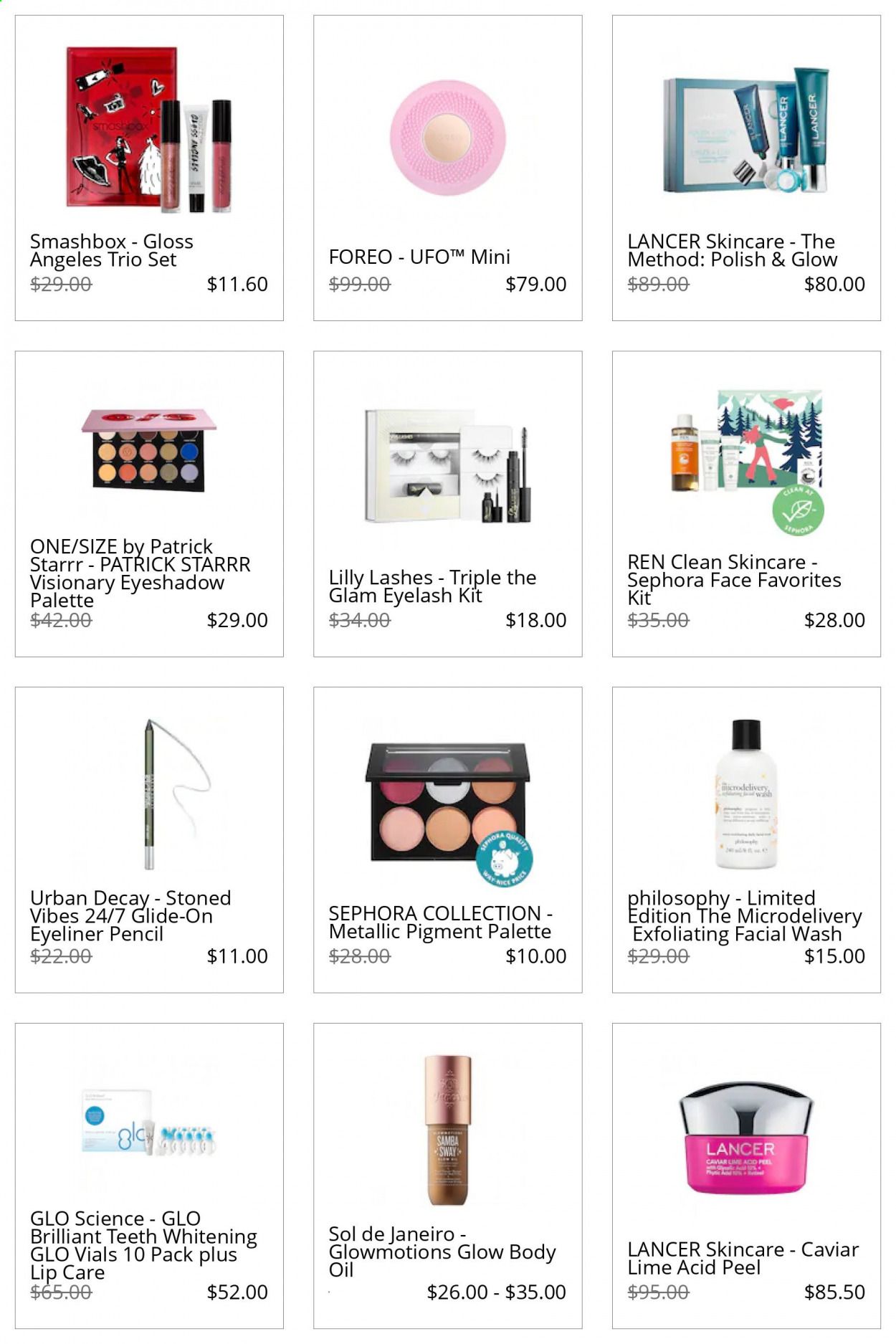 Sephora Weekly Ad Flyer January 1 to January 8