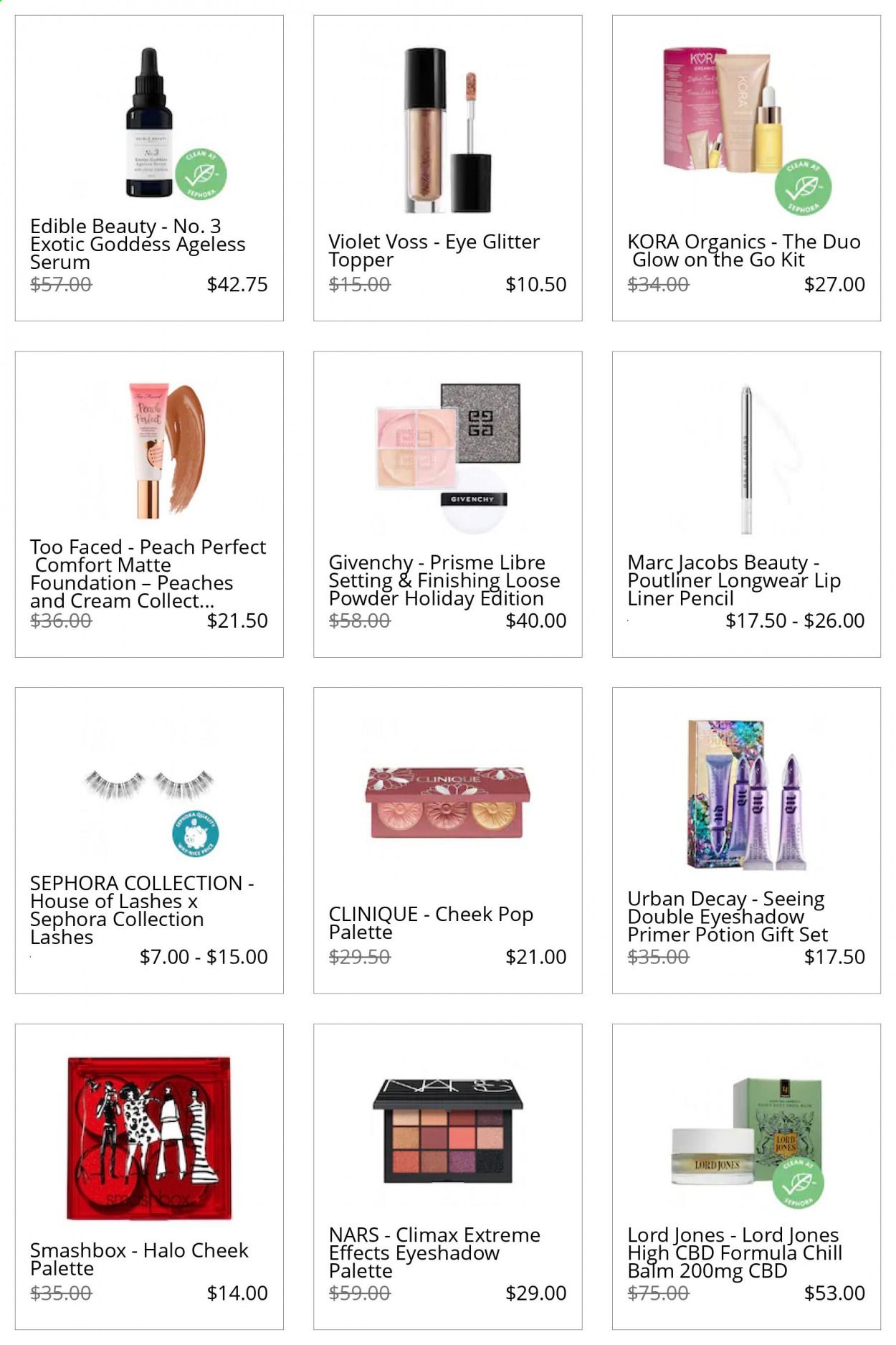 Sephora Weekly Ad Flyer January 1 to January 8