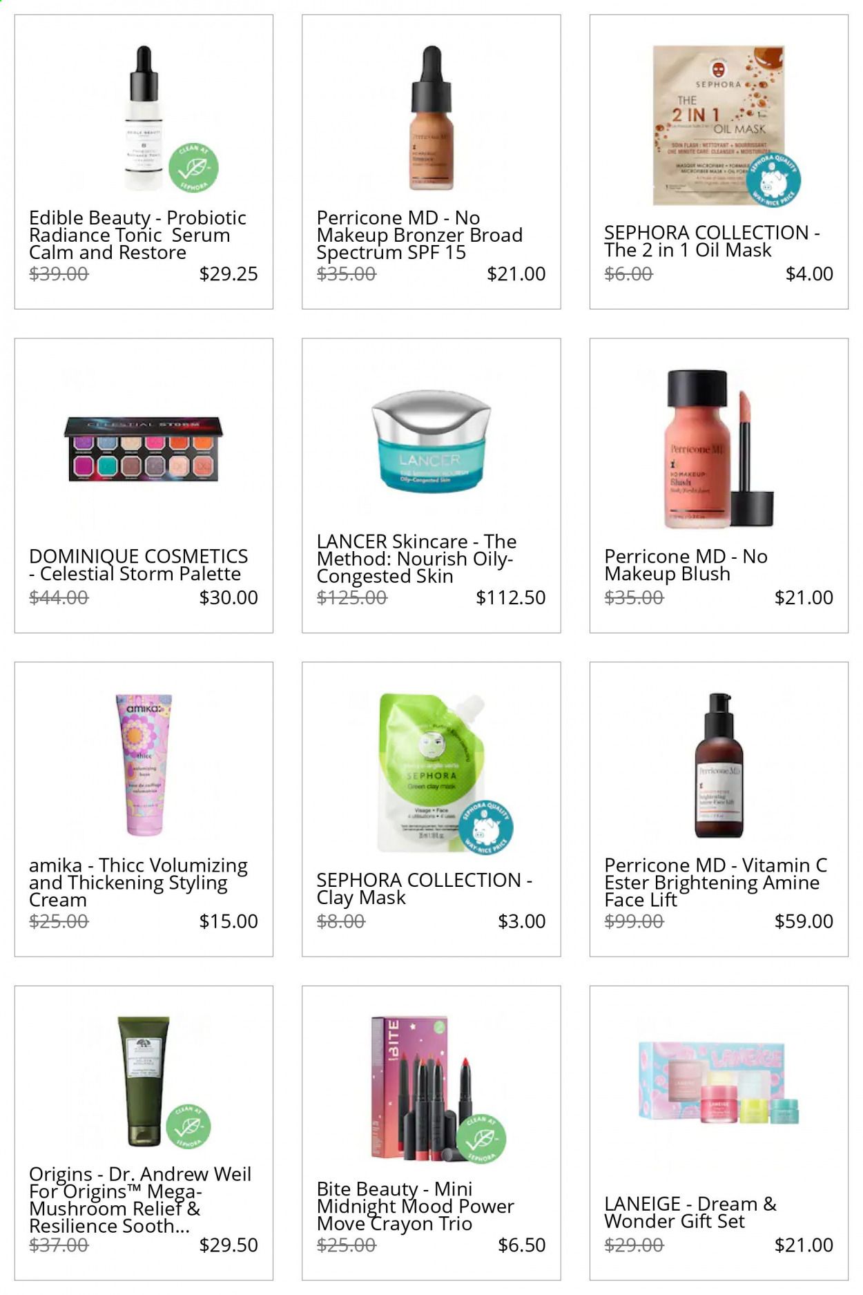 Sephora Weekly Ad Flyer January 1 to January 8