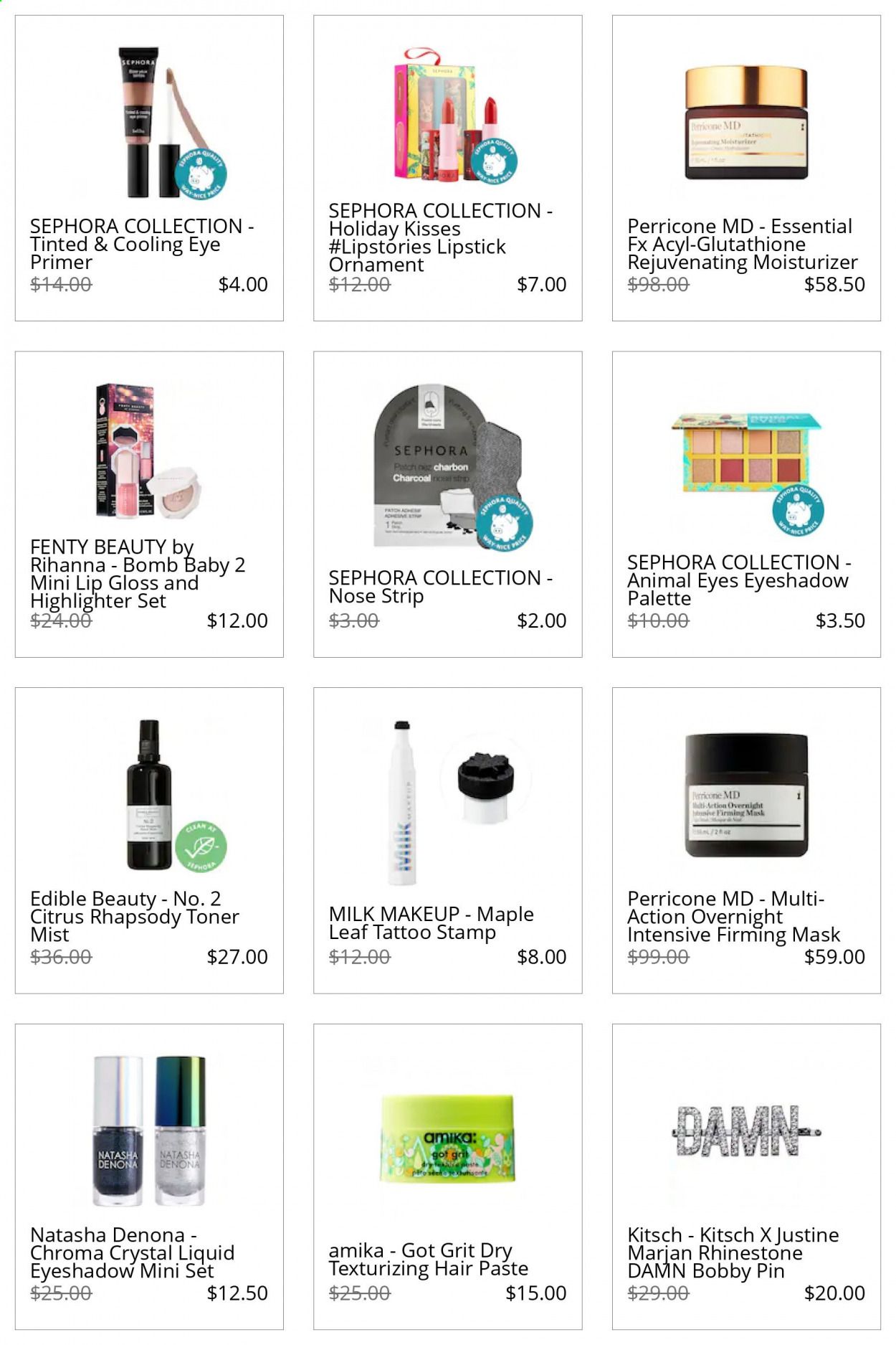 Sephora Weekly Ad Flyer January 1 to January 8