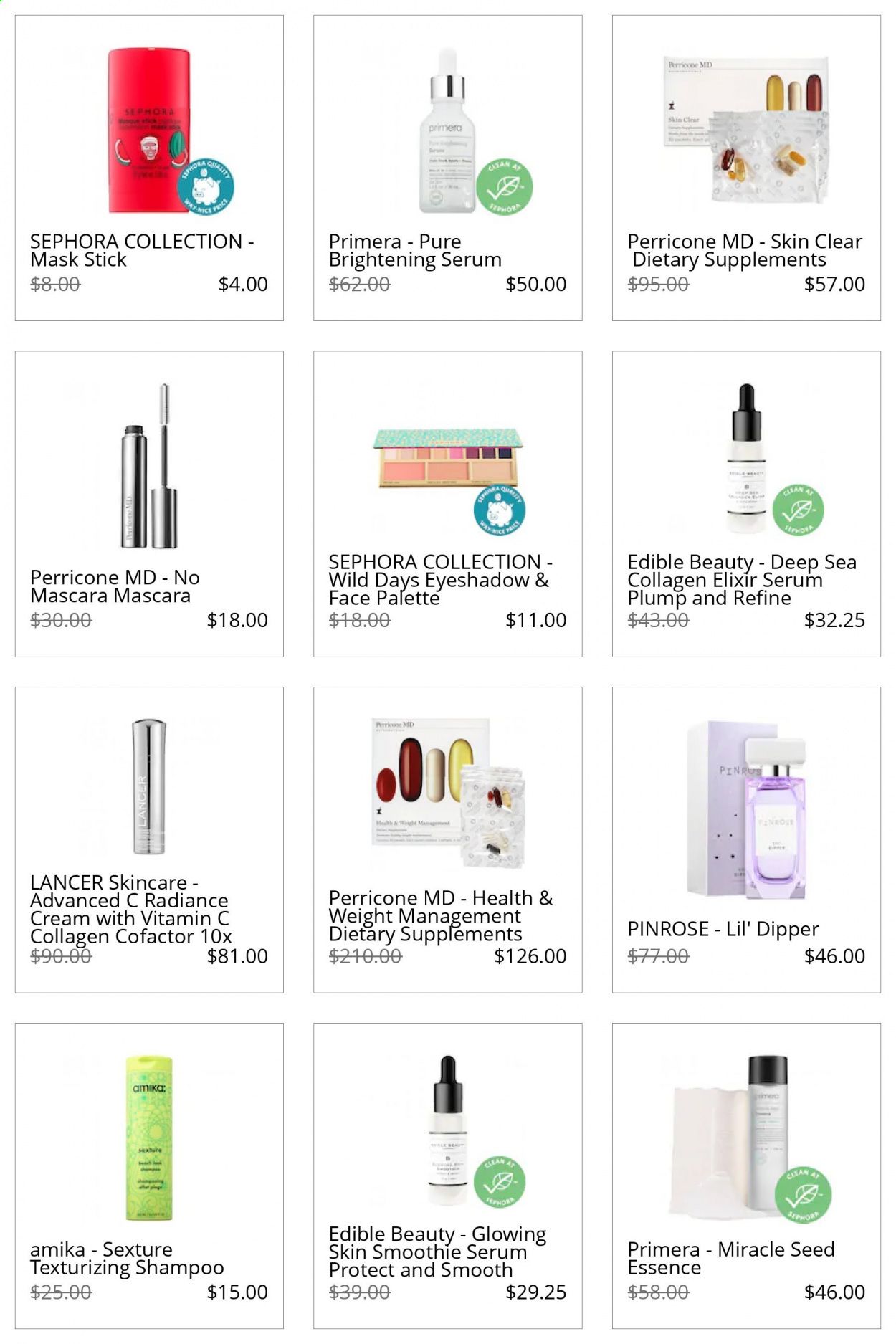 Sephora Weekly Ad Flyer January 1 to January 8