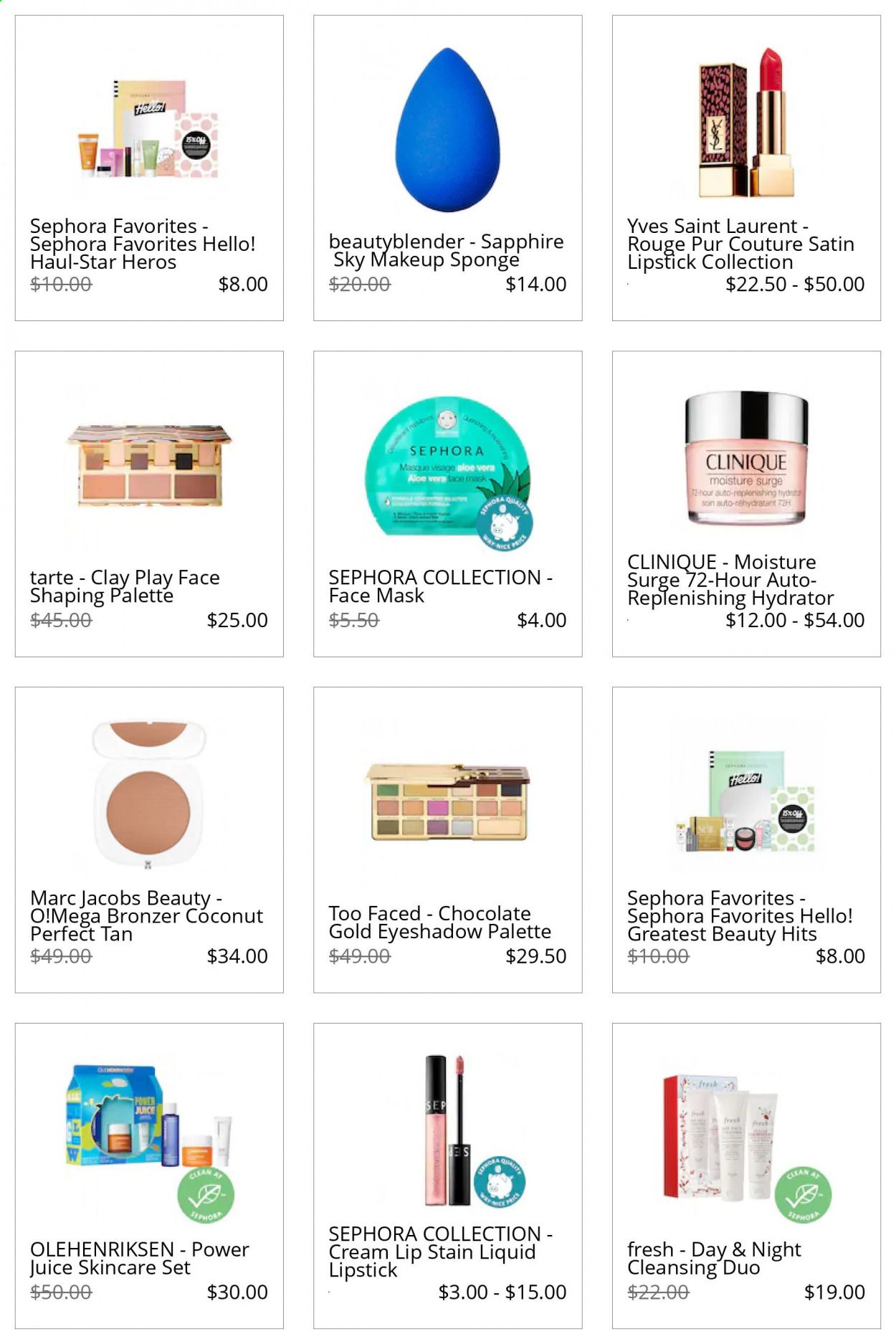 Sephora Weekly Ad Flyer January 1 to January 8