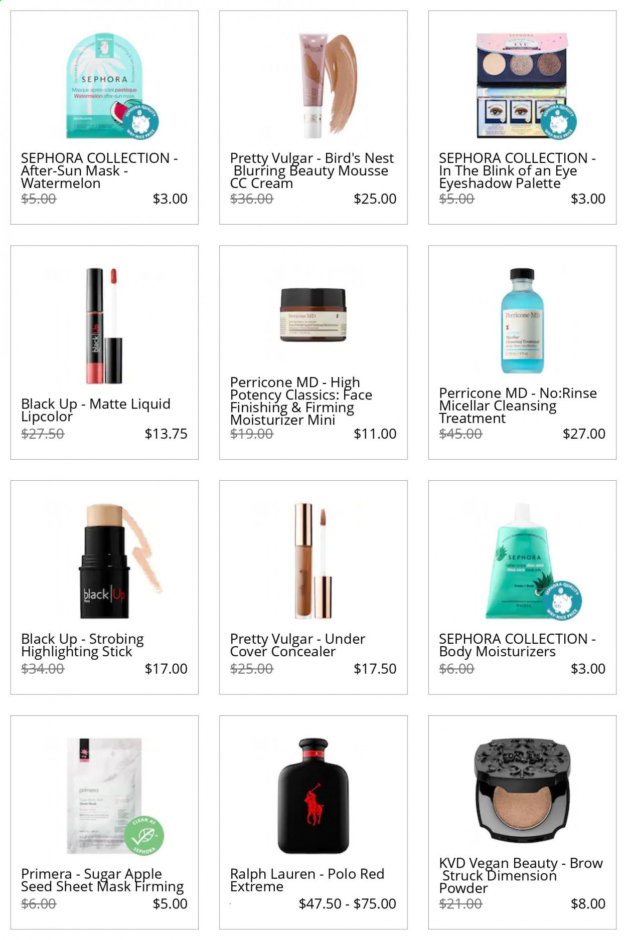 Sephora Weekly Ad Flyer January 1 to January 8