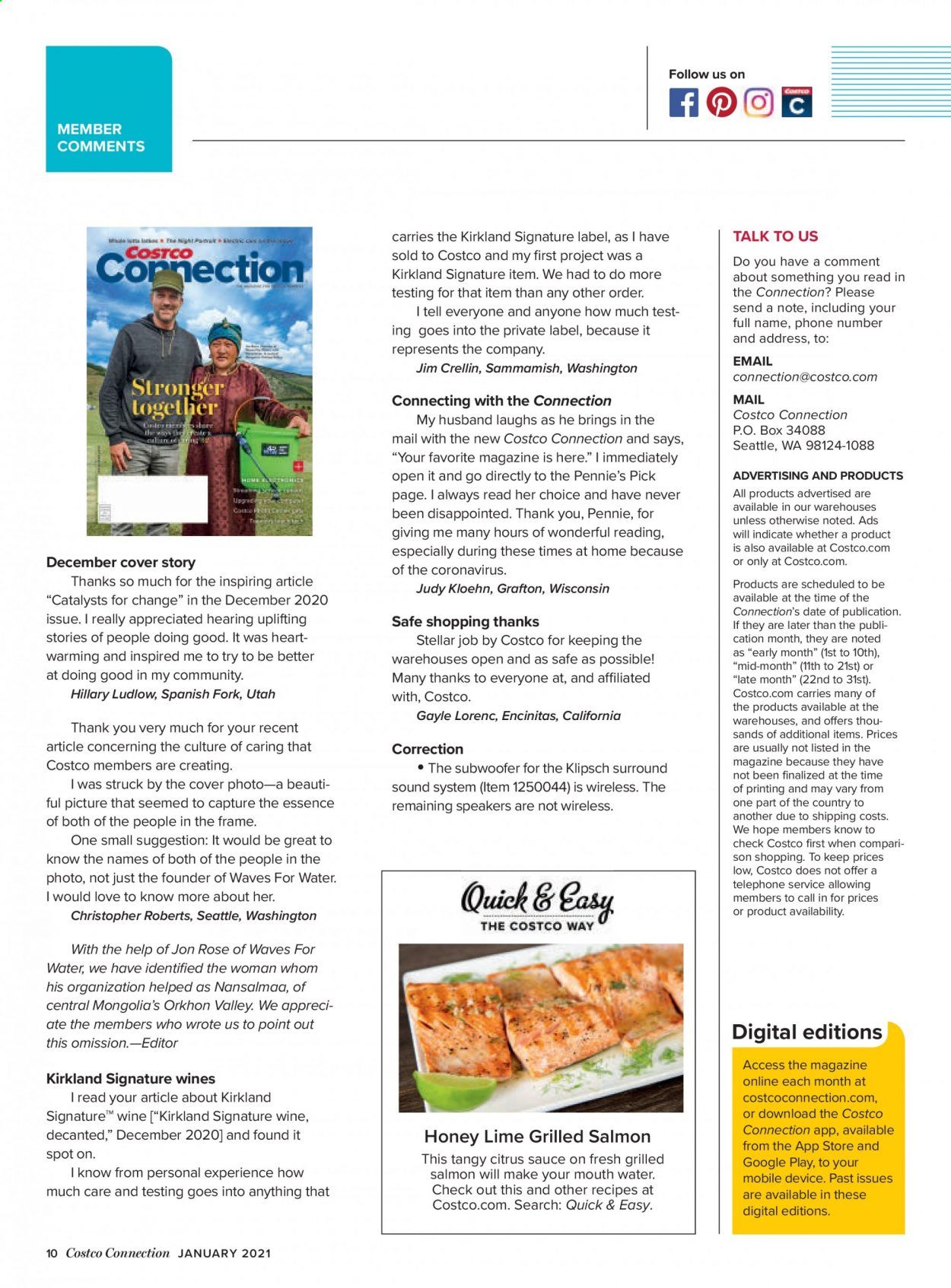 Costco Weekly Ad Flyer January 1 to January 31