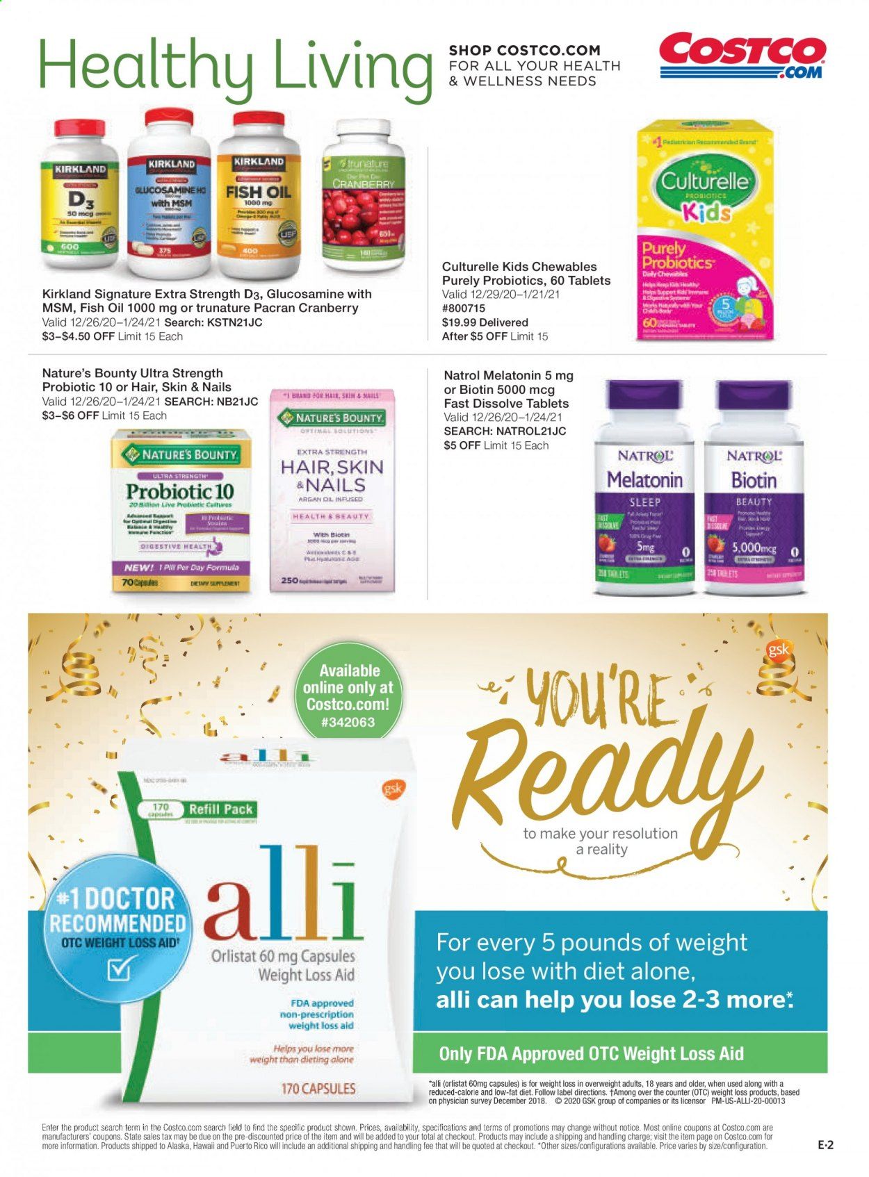 Costco Weekly Ad Flyer January 1 to January 31