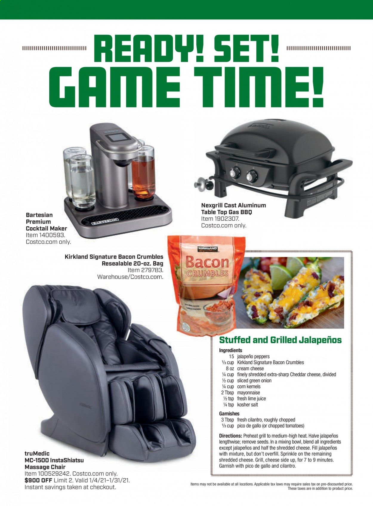 Costco Weekly Ad Flyer January 1 to January 31