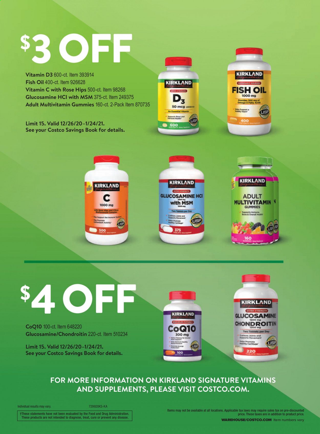 Costco Weekly Ad Flyer January 1 to January 31