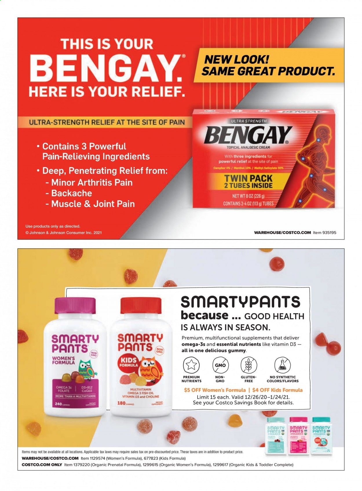 Costco Weekly Ad Flyer January 1 to January 31
