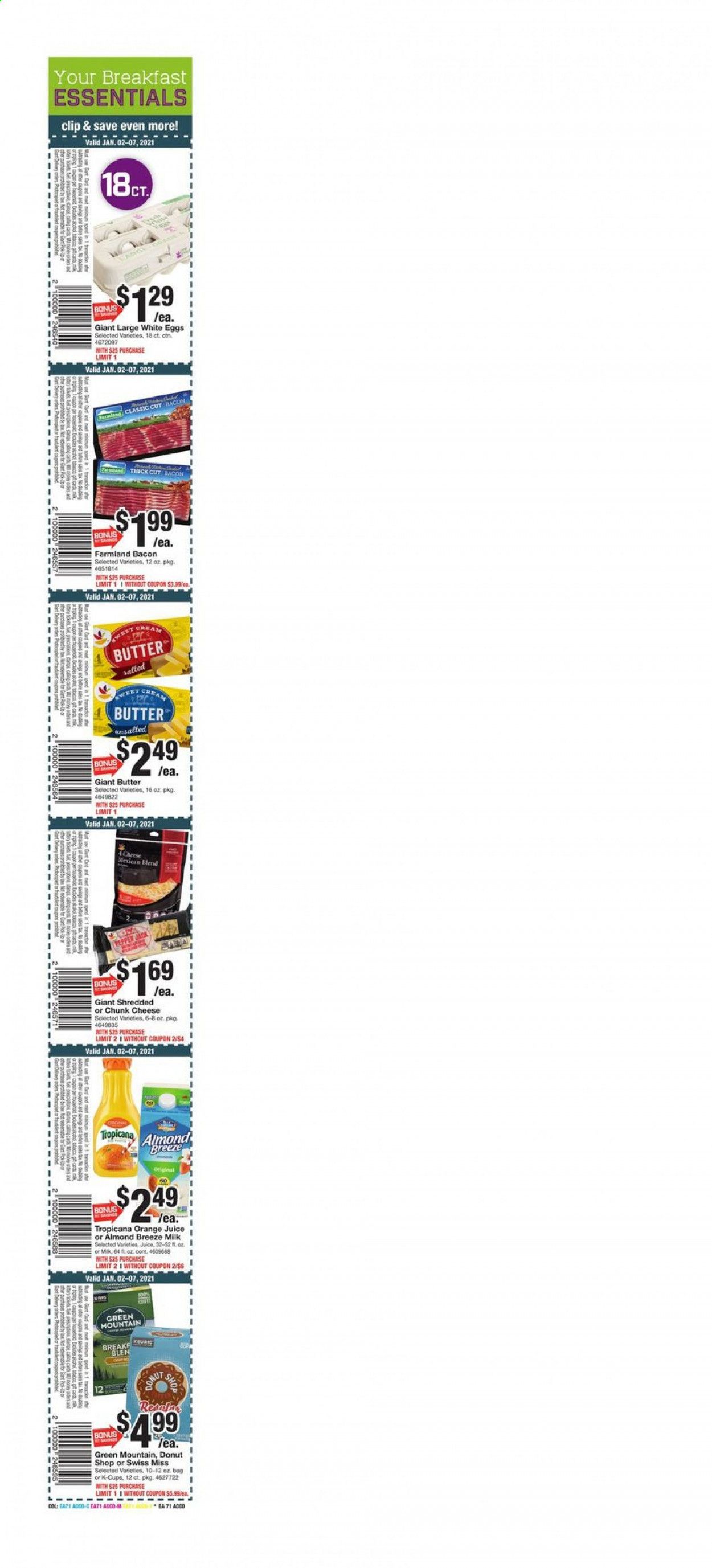 Giant Food Weekly Ad Flyer January 2 to January 7